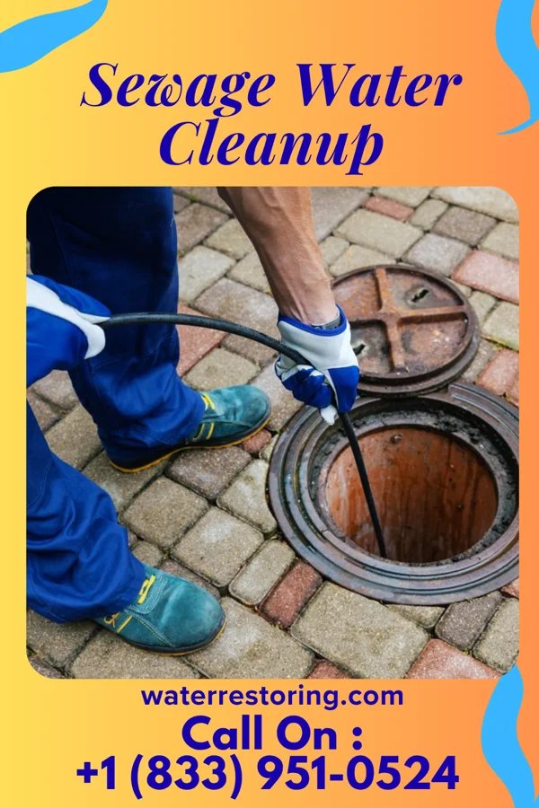 Sewage Water Cleanup in Richmond, UT